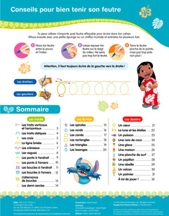 Disney -  Stitch - Mon cahier effaçable - Mes premiers tracés, formes et dessins (2-6 ans)