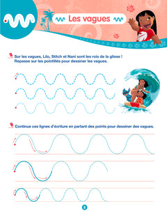 Disney -  Stitch - Mon cahier effaçable - Mes premiers tracés, formes et dessins (2-6 ans)