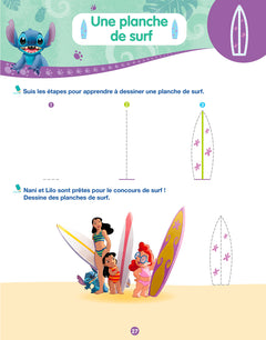 Disney -  Stitch - Mon cahier effaçable - Mes premiers tracés, formes et dessins (2-6 ans)