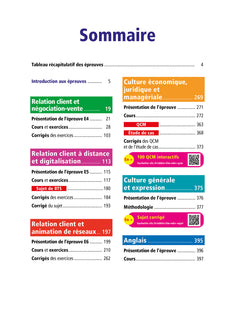 Objectif BTS NDRC (1re et 2e années) - Toutes les matières, examens 2027-2028
