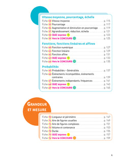 Hatier CRPE - Fiches de Maths - Epreuve écrite d'admissibilité - 2027 - L3 et M2