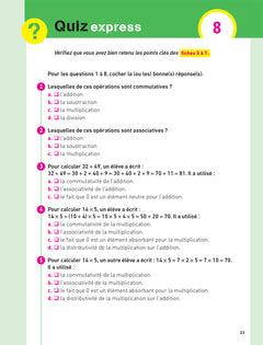 Hatier CRPE - Fiches de Maths - Epreuve écrite d'admissibilité - 2027 - L3 et M2