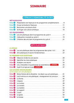 Objectif CRPE 2027-2028 - Arts - 100 fiches efficaces pour bien réviser - L3