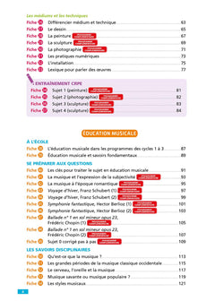 Objectif CRPE 2027-2028 - Arts - 100 fiches efficaces pour bien réviser - L3