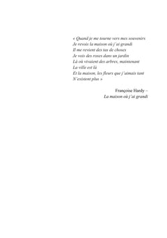 Quand ne reste que le souvenir