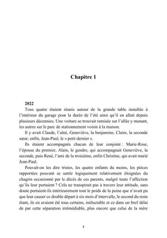 Quand ne reste que le souvenir