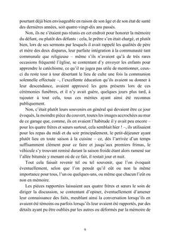 Quand ne reste que le souvenir
