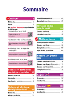 Objectif BAC 2027 - 1re ST2S  Toutes les matières