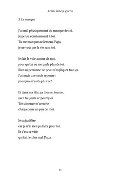 J'écris donc je guéris
