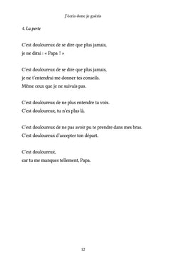 J'écris donc je guéris