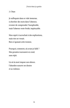 J'écris donc je guéris