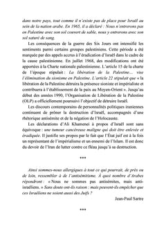 La destruction d'Israël