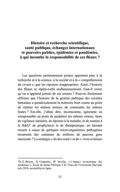 L'histoire des épidémies et pandémies - Causes d'apparition, de propagation et d'extinction