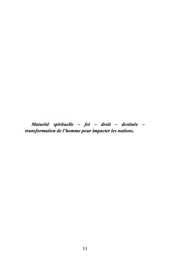 Les sept dimensions de l'élection divine