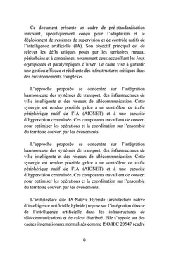 Pré-standardisation des systèmes IA-natifs de supervision transport & télécom