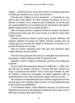 Je suis tombée enceinte et l'église m'a rejetée - 1ère partie