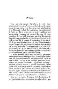 Je croyais que l'école ne voulait pas de moi