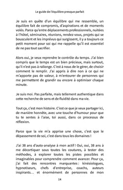 Le guide de l'équilibre presque parfait