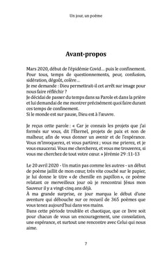 Un jour, un poème