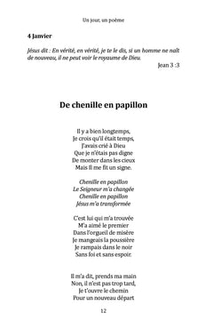 Un jour, un poème