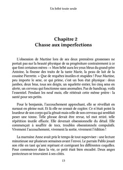 Un bébé toute seule