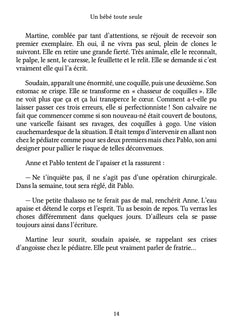 Un bébé toute seule