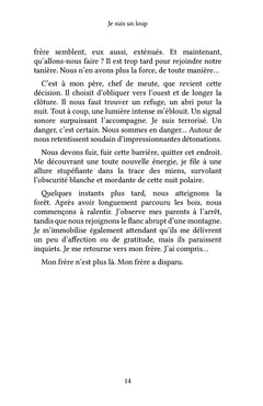 Je suis un loup