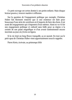 Souvenirs d'un pédiatre alsacien