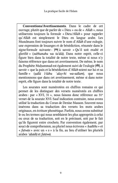La pratique facile de l'Islam