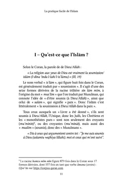 La pratique facile de l'Islam