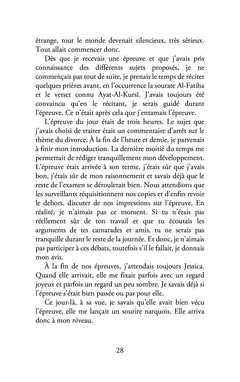 Le parcours