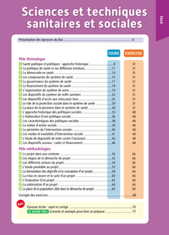 Objectif BAC - Terminale ST2S Toutes les matières