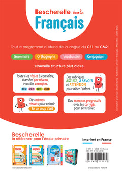 Bescherelle école - Français (CE1, CE2, CM1, CM2) - Nouvelle édition