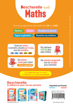 Bescherelle école - Maths (CP, CE1, CE2, CM1, CM2)