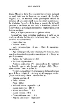 Sang Sommeil