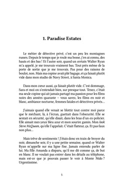 Et si ça me plaisait pas, le sang sur ma moquette !