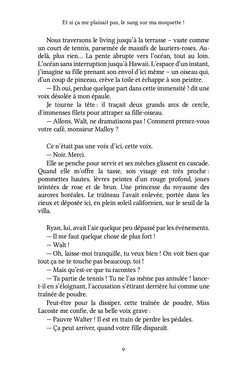 Et si ça me plaisait pas, le sang sur ma moquette !