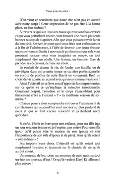 Vous avez les clés !