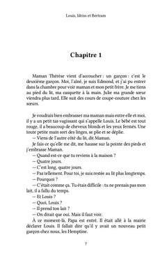 Louis, Idriss et Bertram