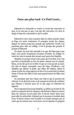 Louis, Idriss et Bertram