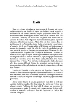 De l'ombre à la lumière ou Les Tribulations d'un enfant d'Haïti