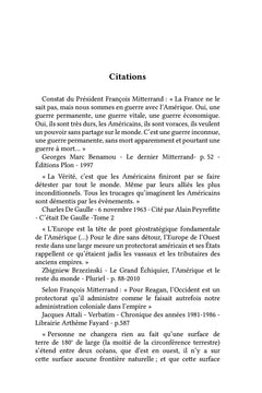 Notre Faux Ami l'Amérique - Pour une Alliance avec la Russie