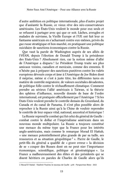 Notre Faux Ami l'Amérique - Pour une Alliance avec la Russie