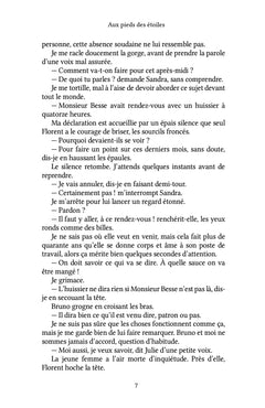 Aux pieds des étoiles