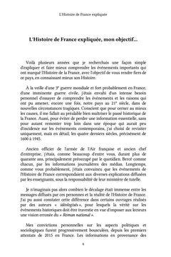L'Histoire de France expliquée. Conséquences à ce jour.