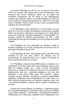 L'Histoire de France expliquée. Conséquences à ce jour.