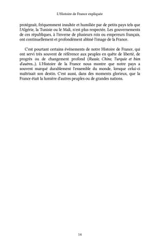 L'Histoire de France expliquée. Conséquences à ce jour.