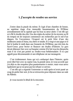 Un jeu de Dame