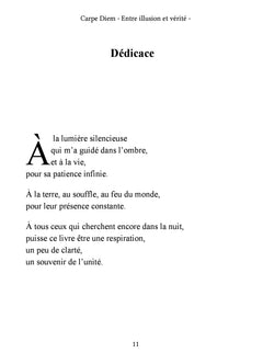 Carpe Diem - Entre illusion et vérité -