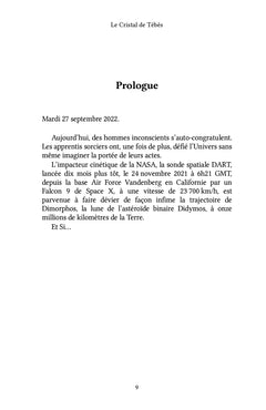 Le Cristal de Tébès